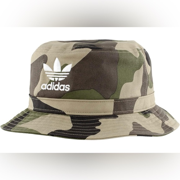 adidas Accessories - ADIDAS Originals Camo Trefoil Bucket Hat unisex Camouflage